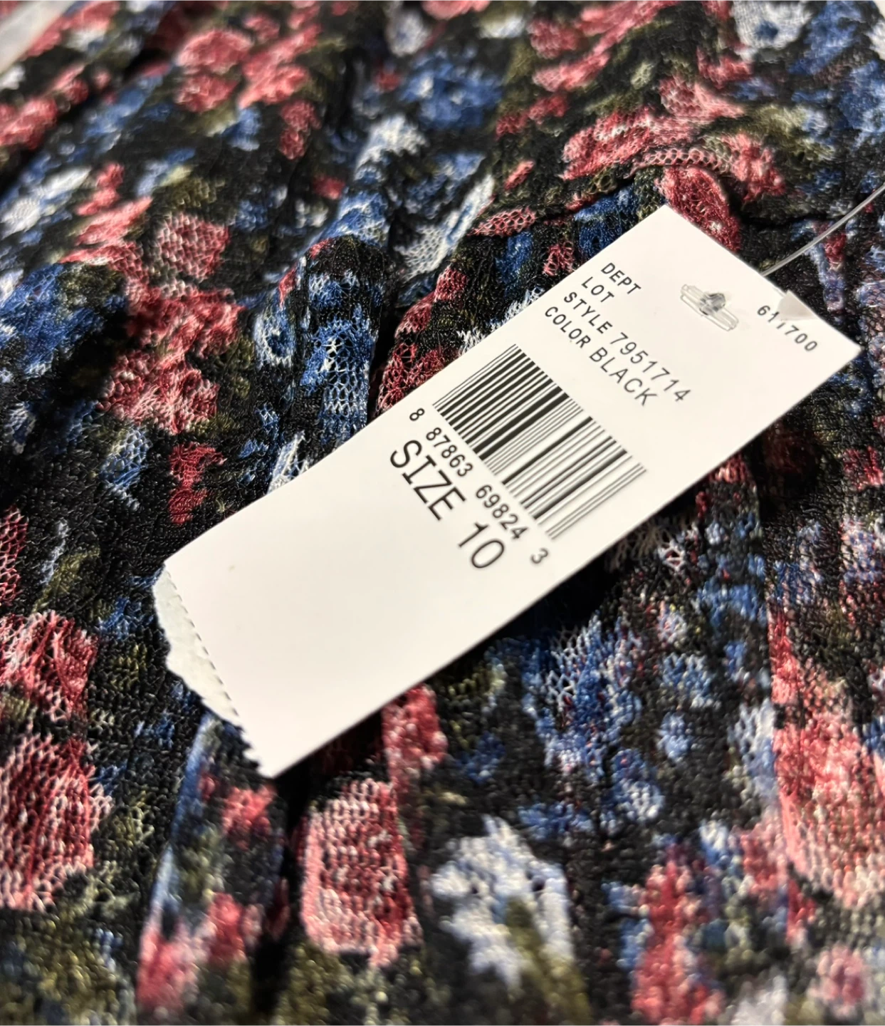 Knit Works Floral Dress - Size 10 - photo 4