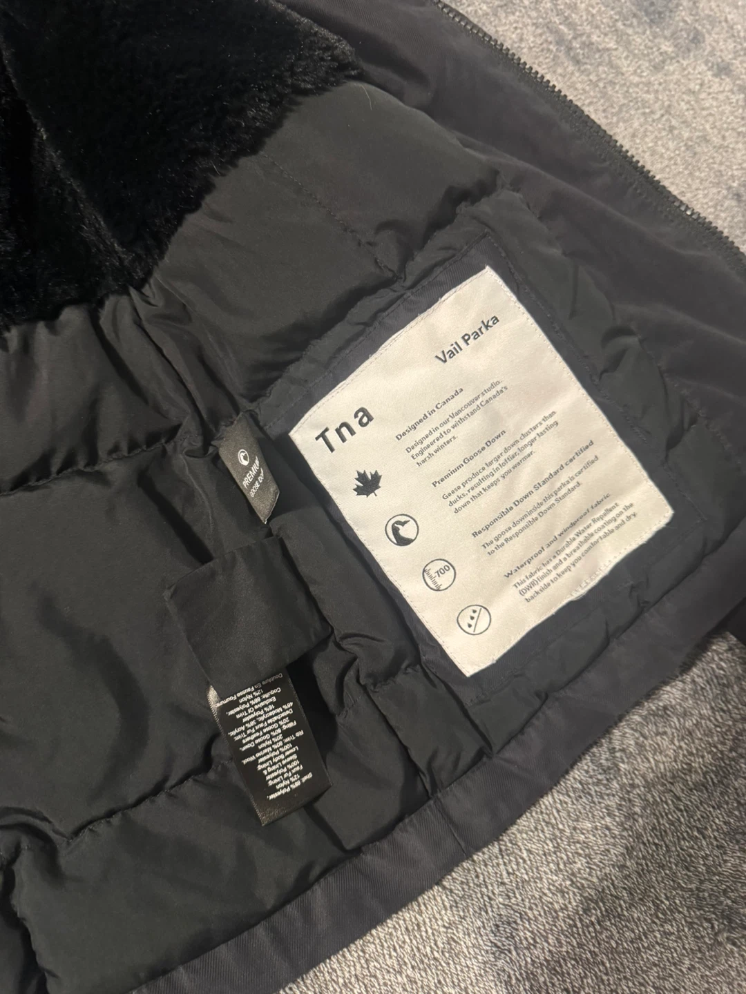 TNA Vail Parka - Size L - photo 3