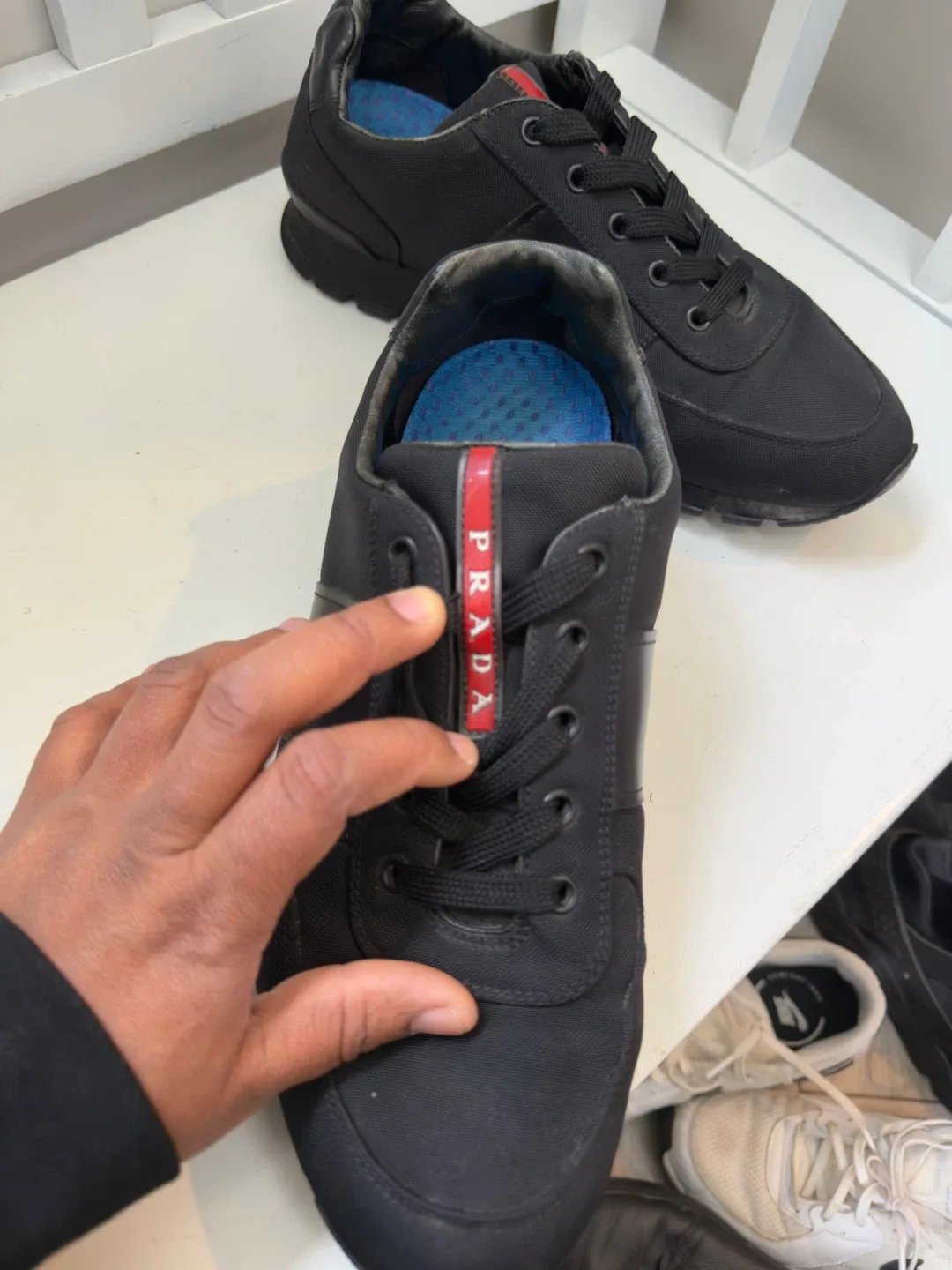 Prada Black Sneakers image indicator(4)