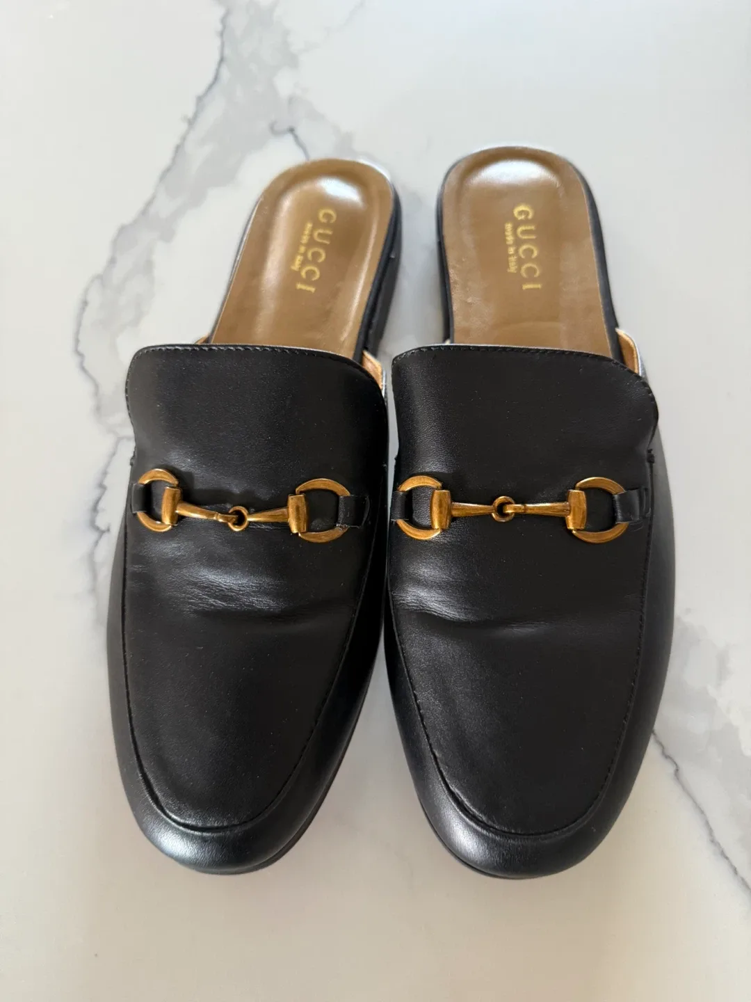 Gucci Leather Mules Size 44