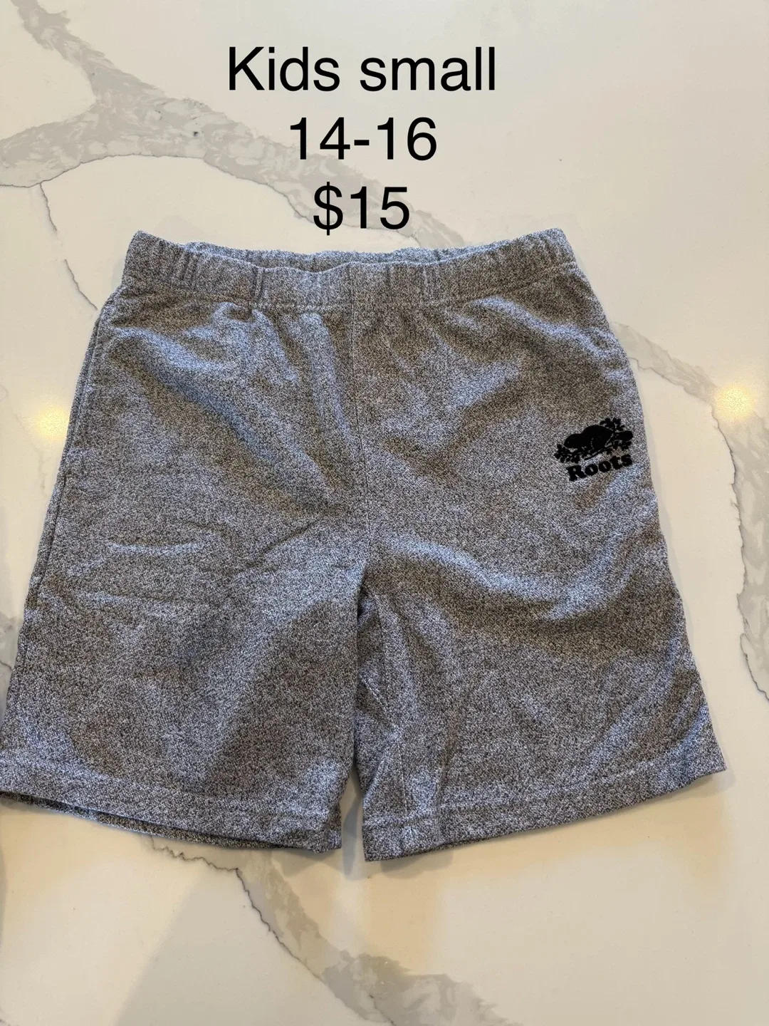 Roots Kids Grey Joggers & Shorts image indicator(2)