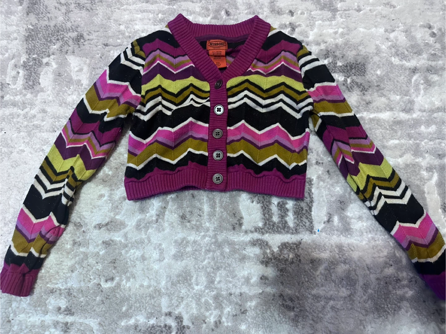 Missoni XS Cardigan 3-5yrs old