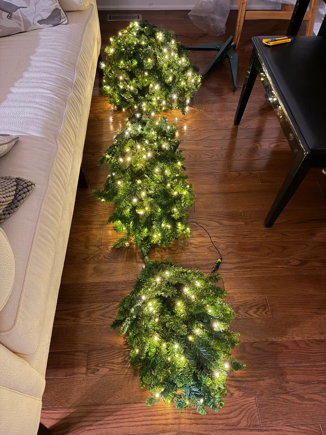 Gluckstein Green River Spruce Pre-Lit 7ft Tree