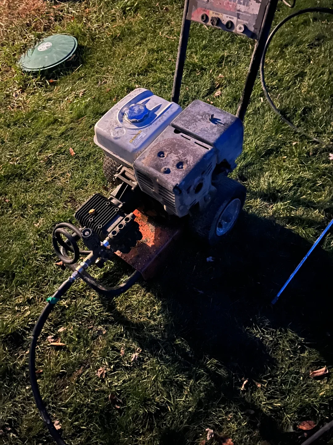 Honda Super Heavy Duty Presure washer  13 Hp GX 390 4200 PSI image indicator(6)