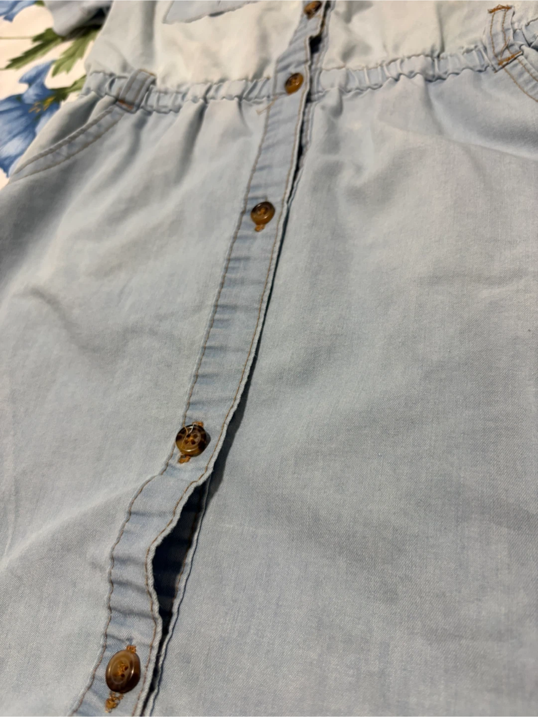 Chillipop Girls Chambray Dress Size 7/8 - photo 3