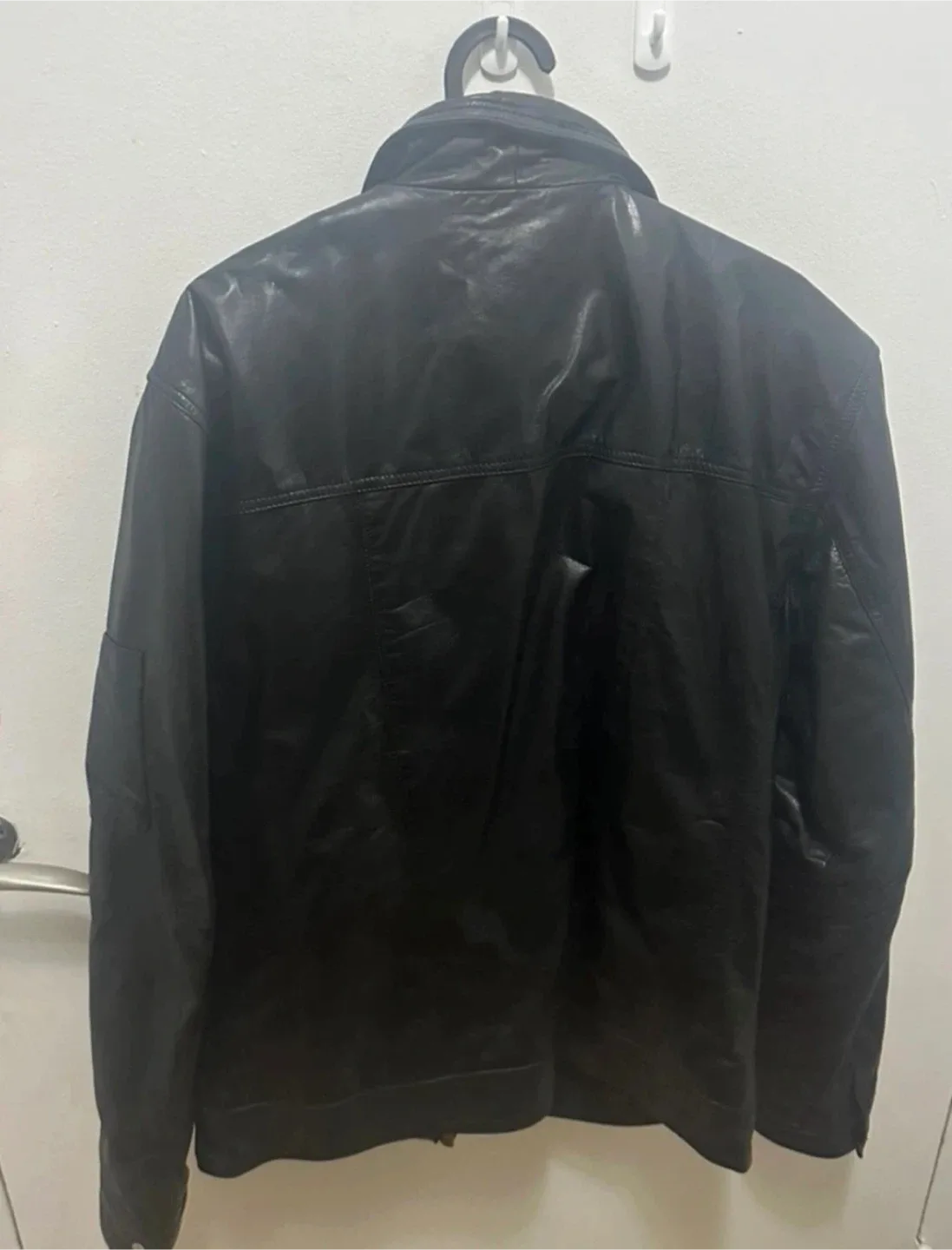 Black Cow Leather Jacket - 100% Authentic Leather image indicator(2)