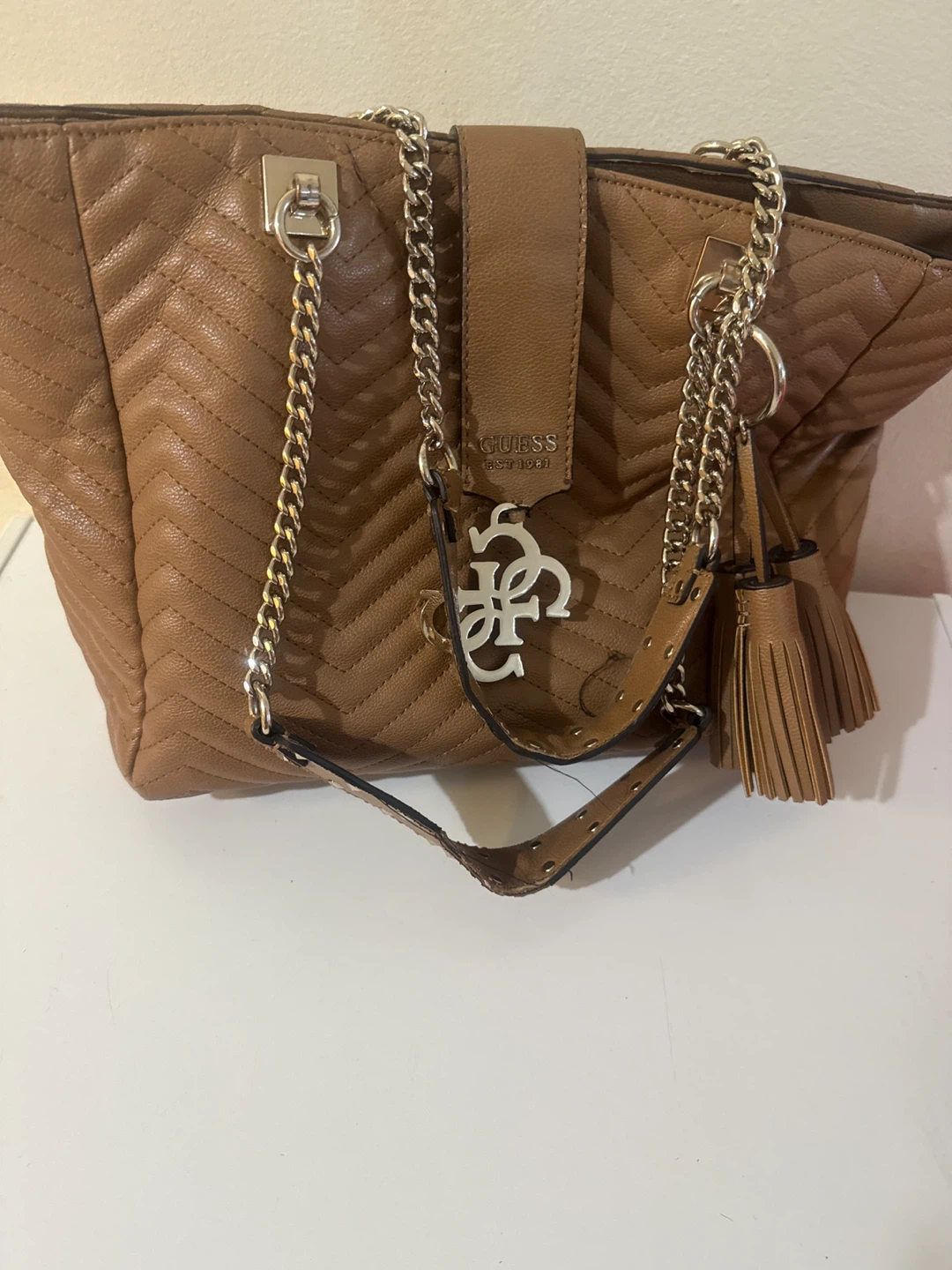 Guess Brown Shoulder Bag - photo 2