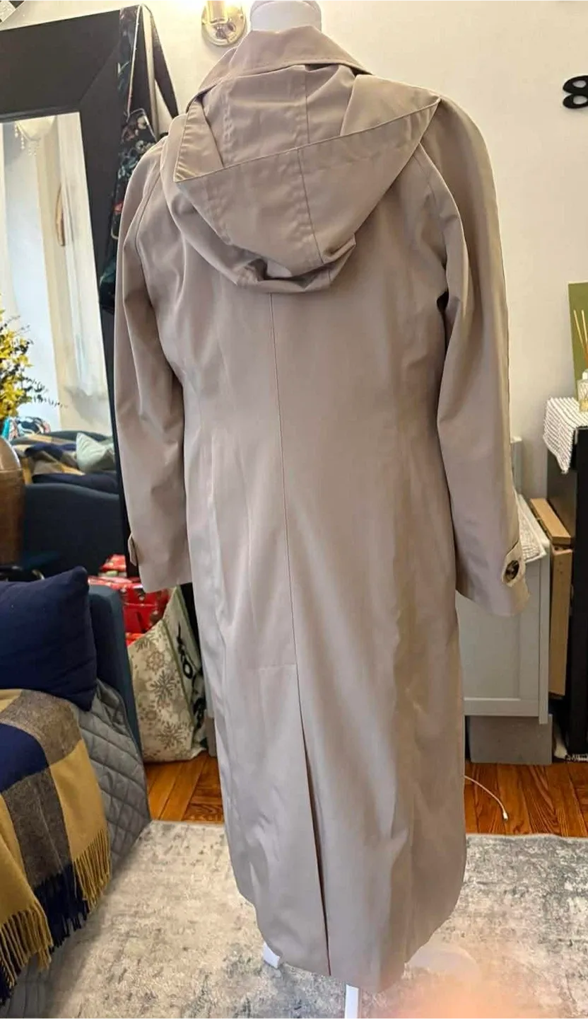 London Fog Trench Coat - Size 8P image indicator(7)