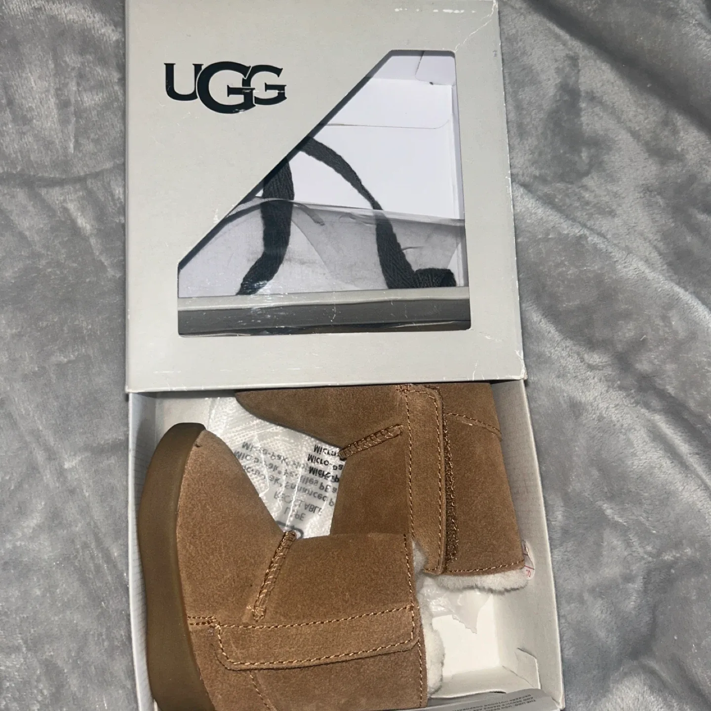 New UGG Bixbee Booties Size 0/1 image indicator(3)