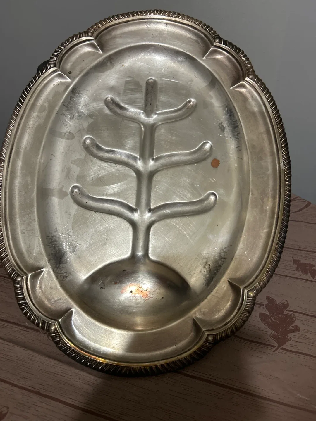 Silver Plated Mug Tree Holder Tray