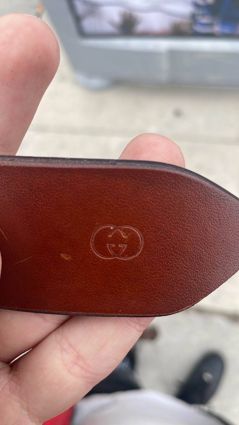 Gucci Brown Leather Belt - photo 3