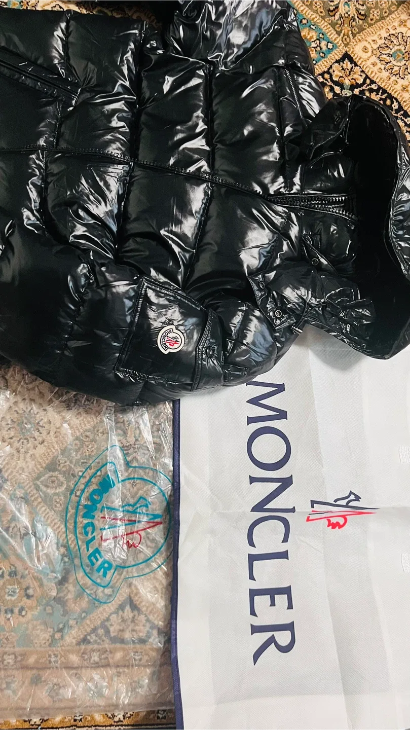 Moncler Black Padded Down Jacket