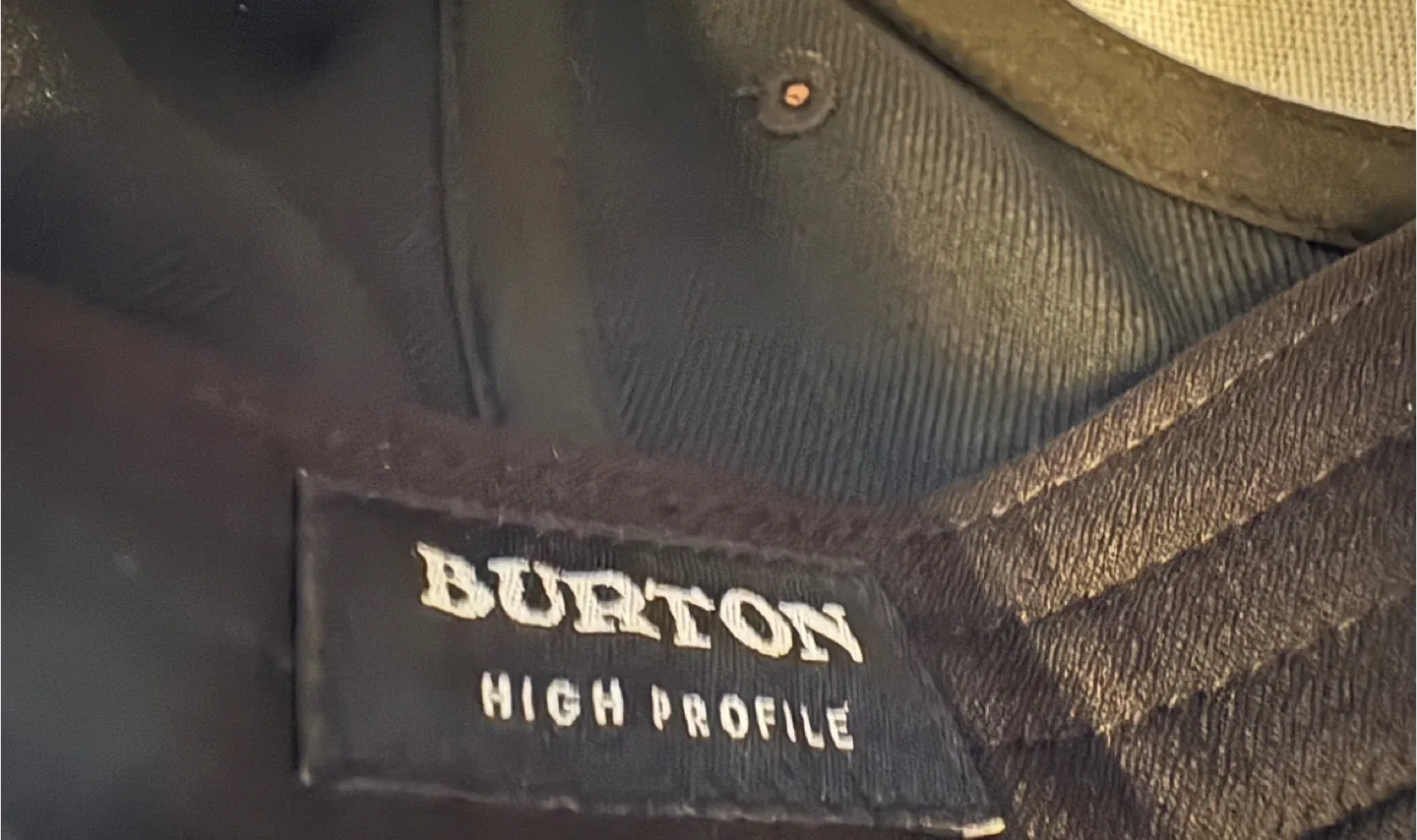 Burton High Profile Black Cap image indicator(5)