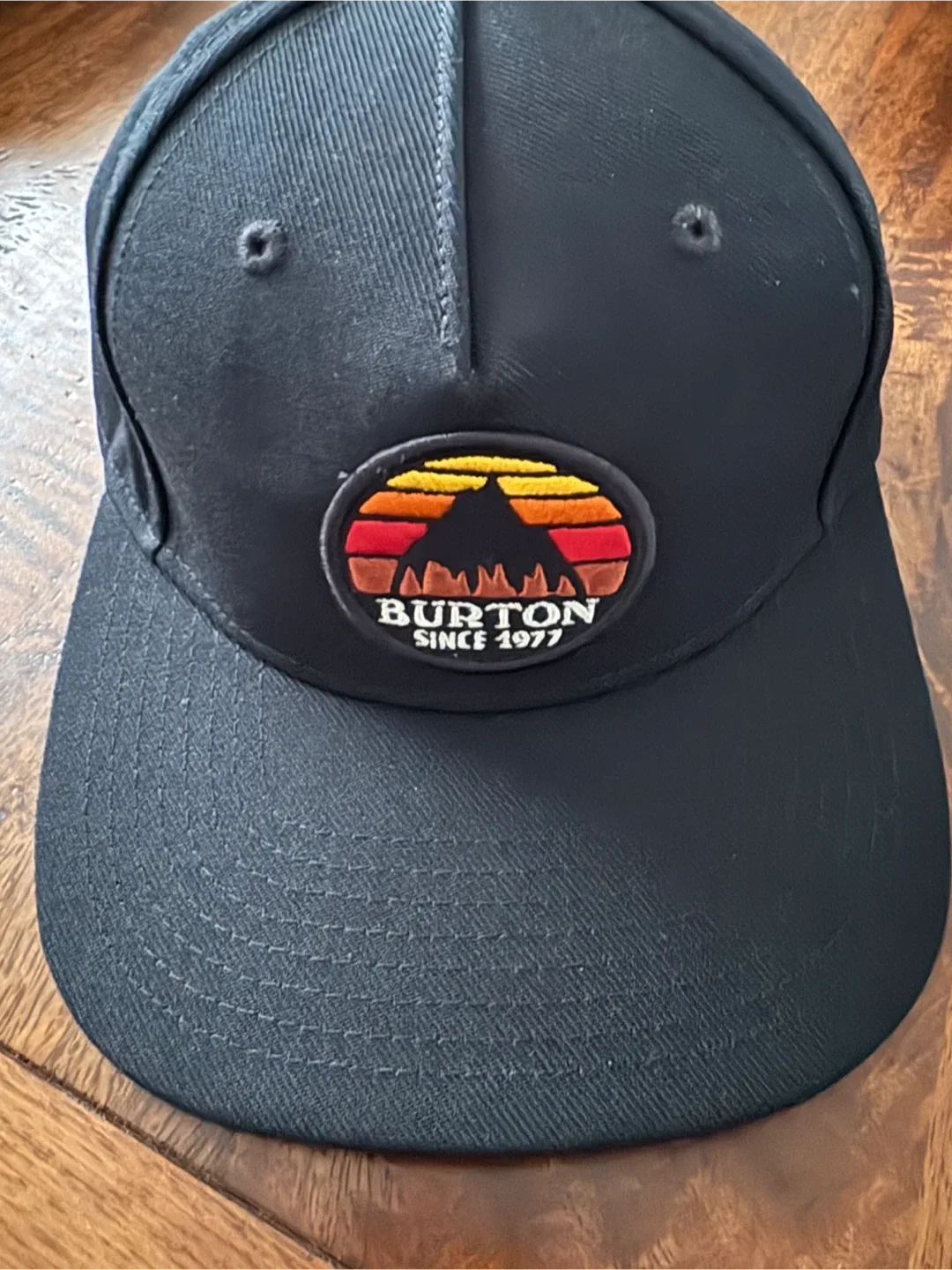 Burton High Profile Black Cap