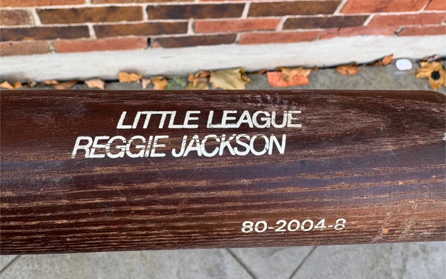 Cooper Little League Reggie Jackson Baseball Bat image indicator(3)