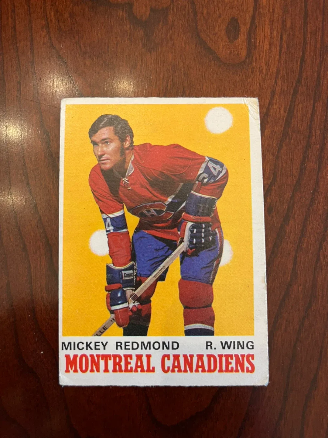 MICKEY REDMOND 1970, O-PEE-CHEE, #175, MONTREAL CANADIENS