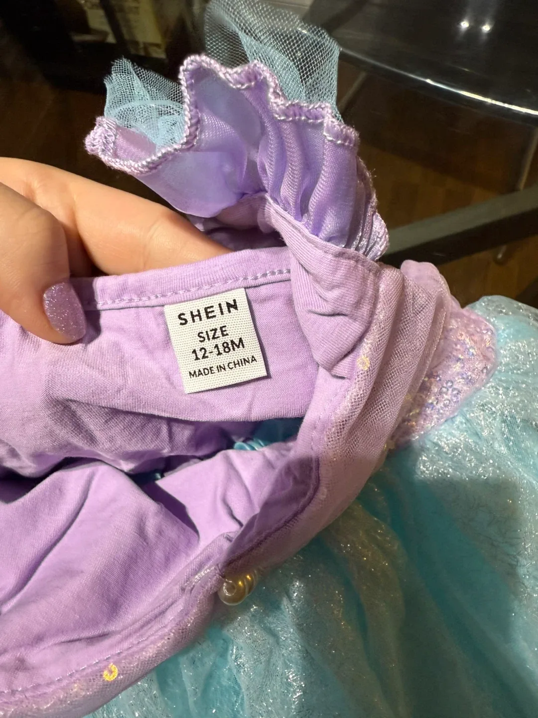 Mermaid Dress Size 12-18M image indicator(3)