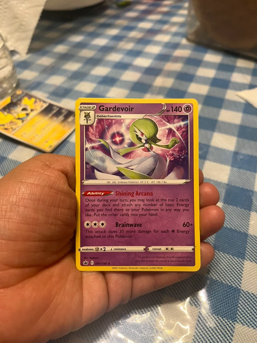 Gardevoir Pokemon Card