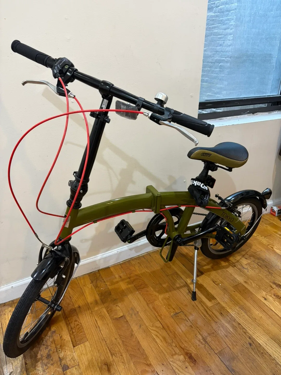 Citizen Tokyo Folding Bike - Olive Green