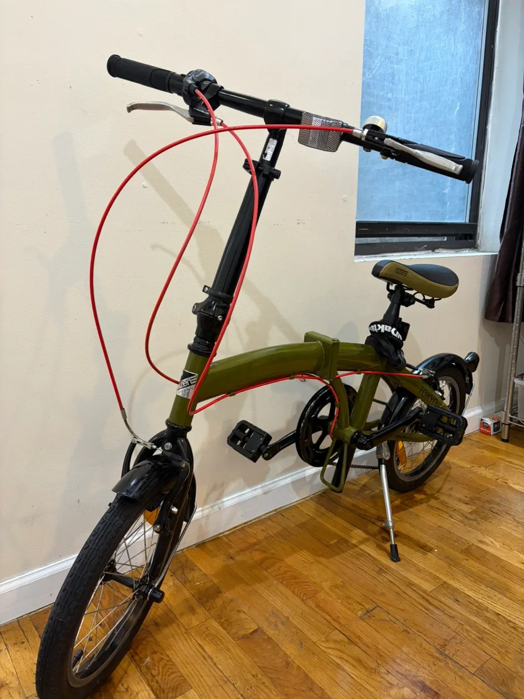 Citizen Tokyo Folding Bike - Olive Green image indicator(4)