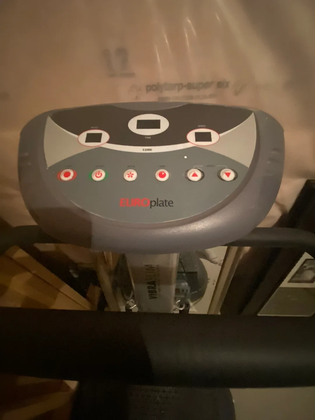 Europlate VibraSlim E1000 Vibration Plate image indicator(6)