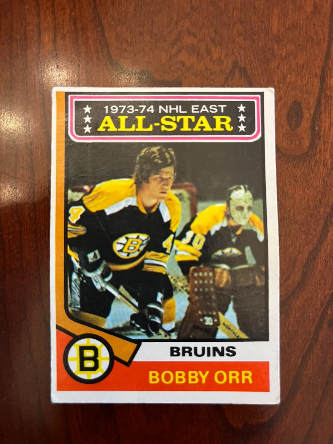 74 75 O-pee-chee Bobby Orr East All Star 130 Boston Bruins