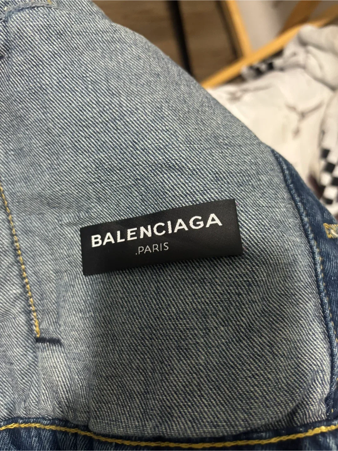Balenciaga Denim Jacket Size 46 image indicator(5)