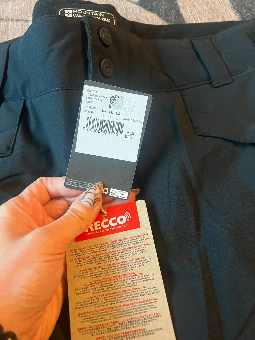 Mountain Warehouse Orbit II Ski Pants - Size L image indicator(2)