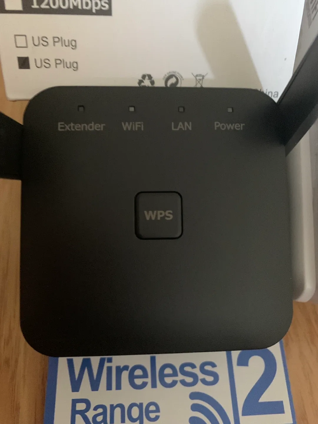 Wi-Fi Range Extender - 300Mbps/1200Mbps image indicator(2)