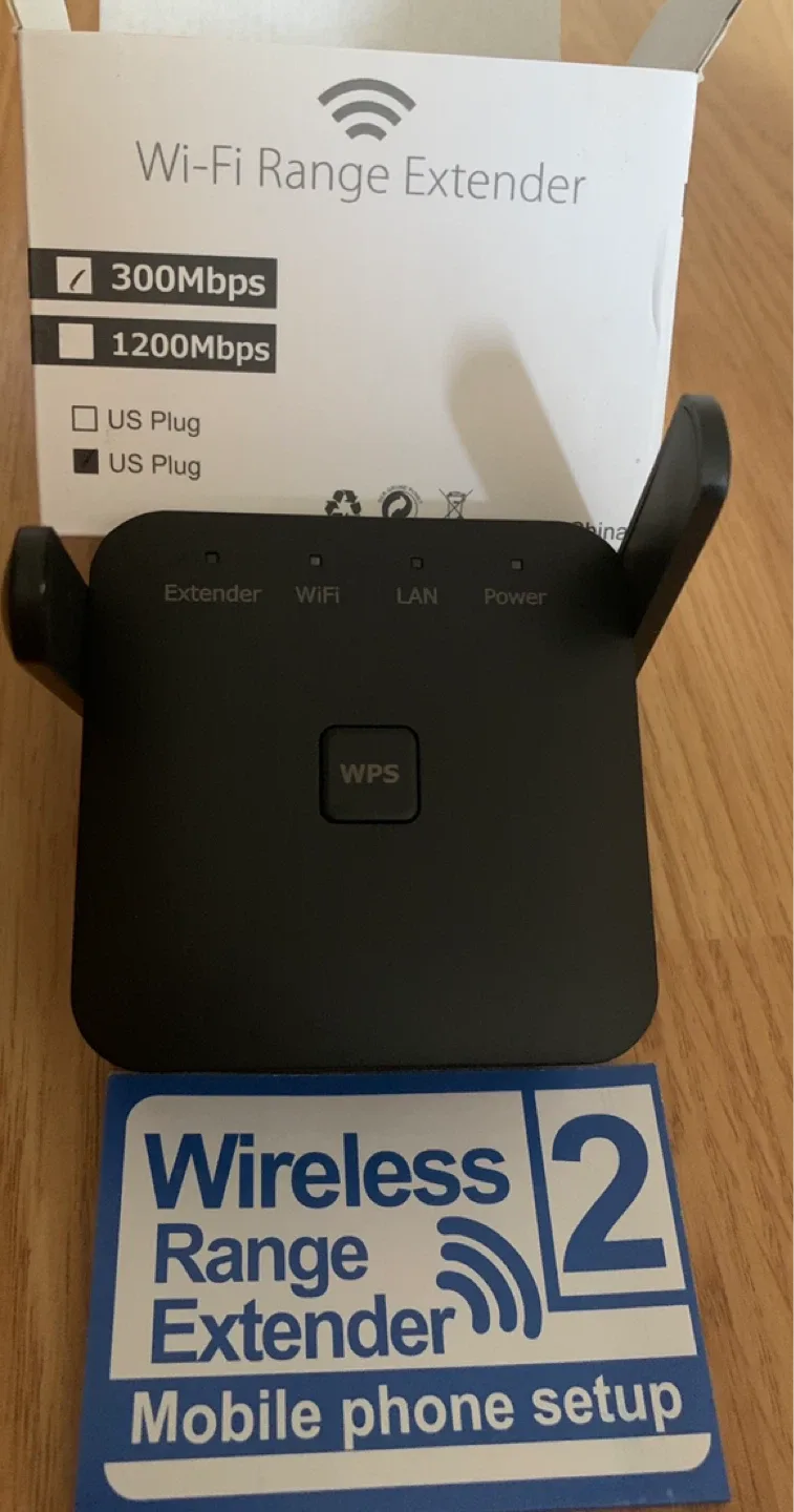 Wi-Fi Range Extender - 300Mbps/1200Mbps