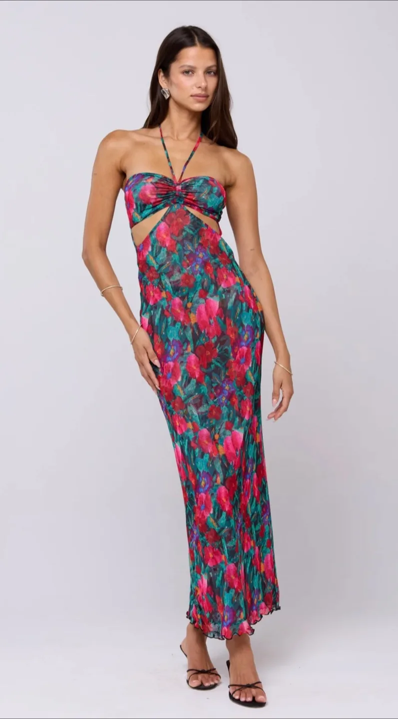 RESA Phoebe Dress in Resort Print Size Small Retail $148 NEW