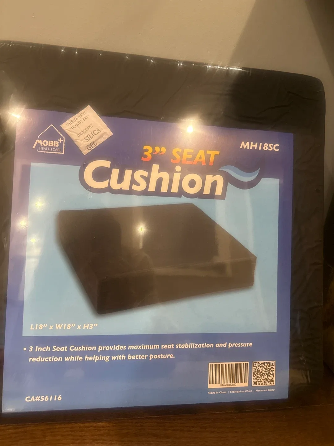 MOBB 3" Seat Cushion, 18x18x3