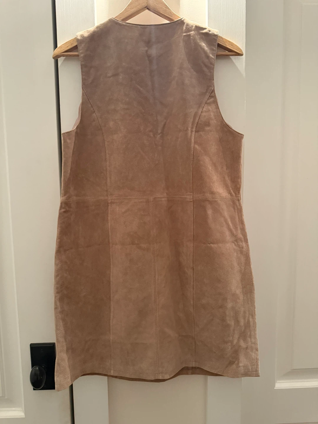 TOBI Suede Leather Mini Dress - photo 4