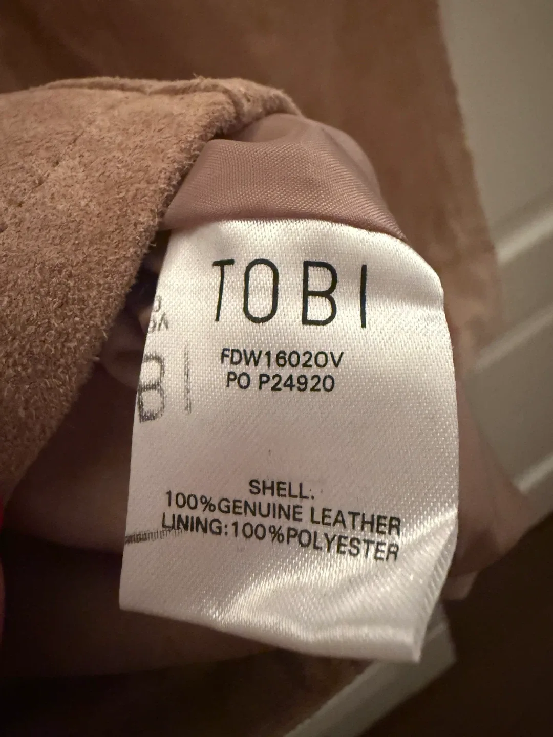 TOBI Suede Leather Mini Dress image indicator(5)