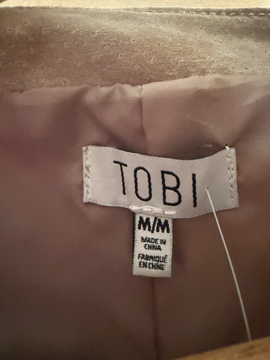 TOBI Suede Leather Mini Dress image indicator(6)