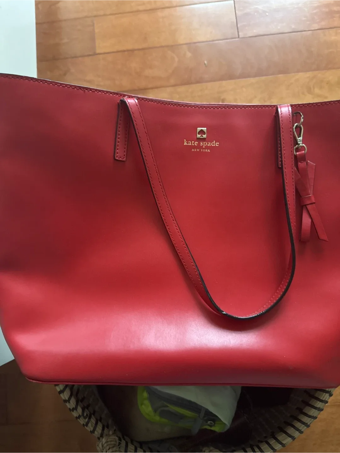 Kate Spade Red Tote Bag