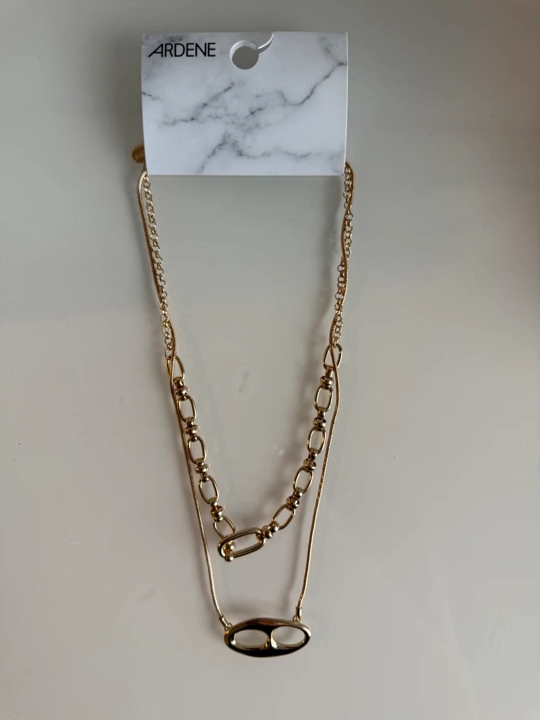 🥕Ardene Layered Gold Necklace - New