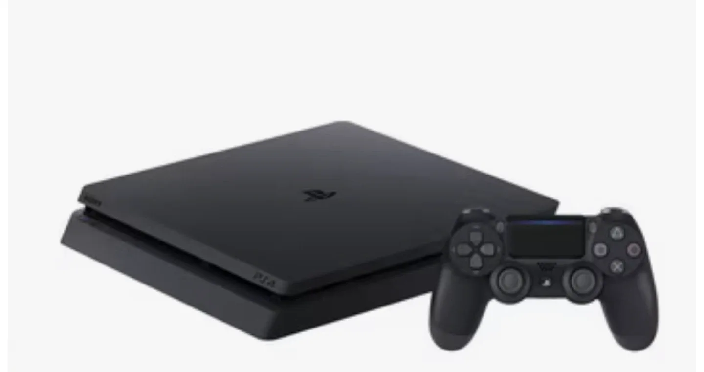 PlayStation 4 Slim with 2 Controller