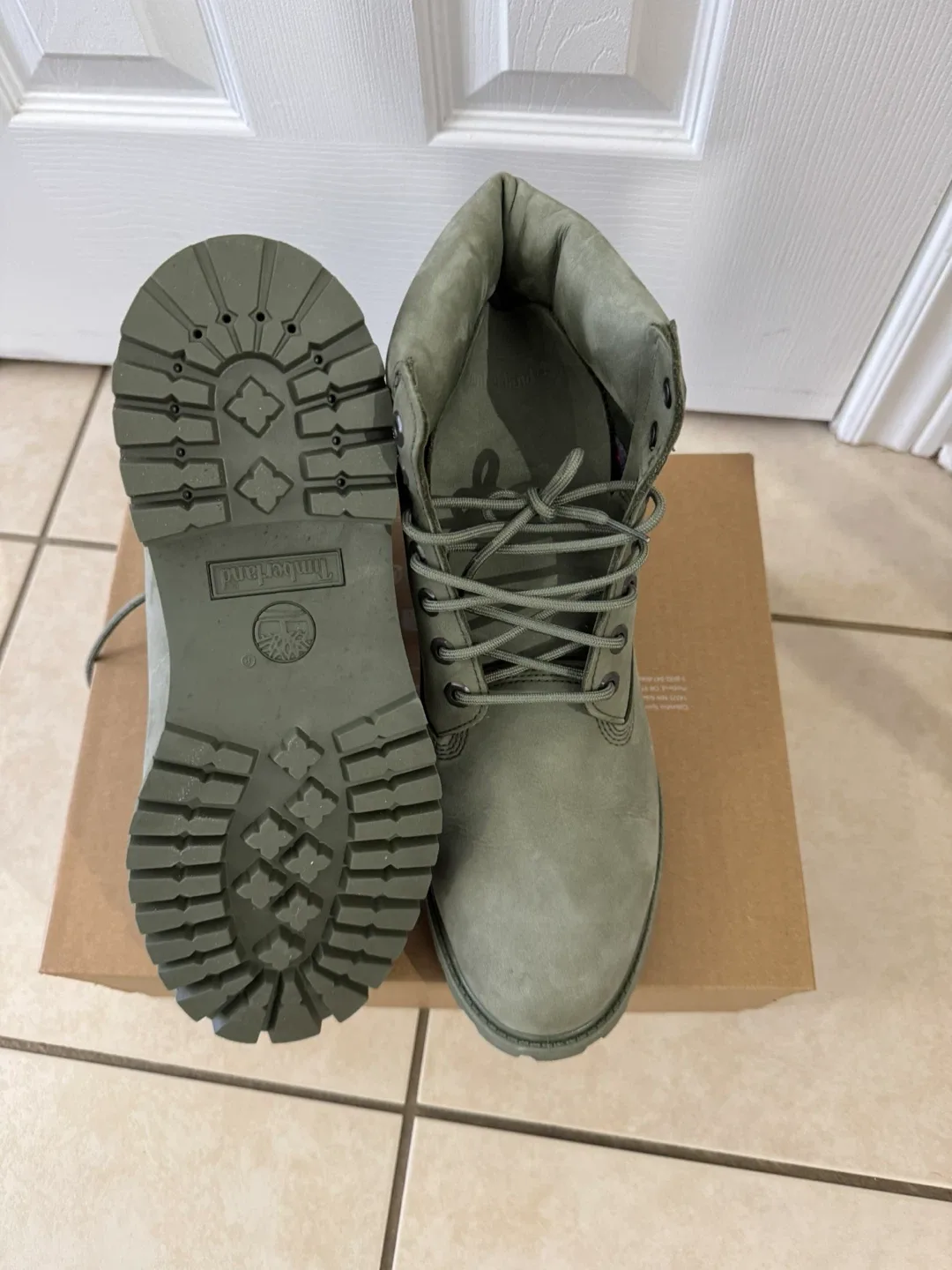 Timberland Boots, Olive Green