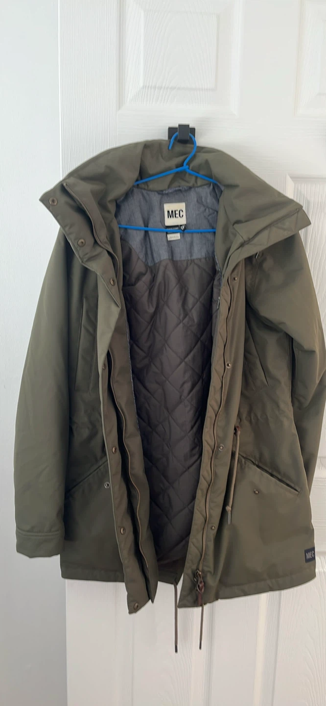 MEC Olive Green Parka - photo 2