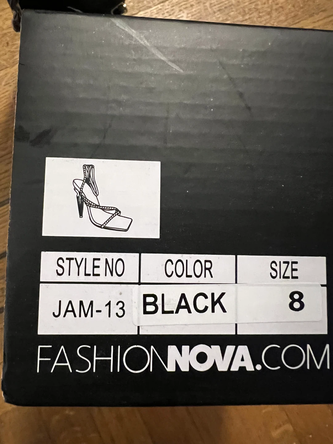 Fashion Nova Black Heels - Size 8 - photo 3