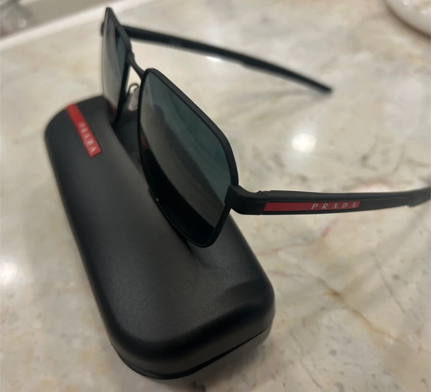Prada Men’s Sunglasses with Case image indicator(2)