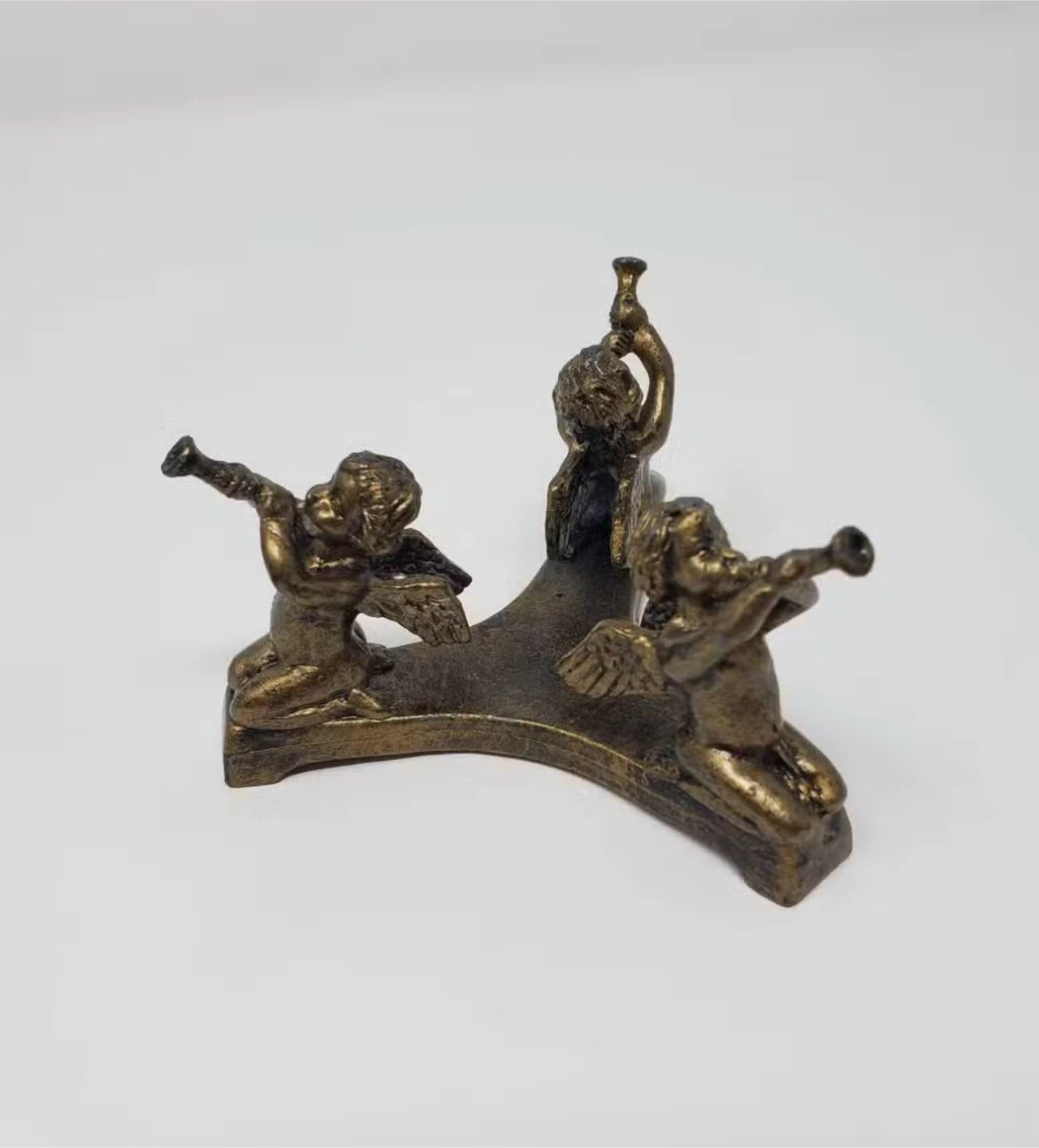 Vintage Globe with Angel Base - photo 2