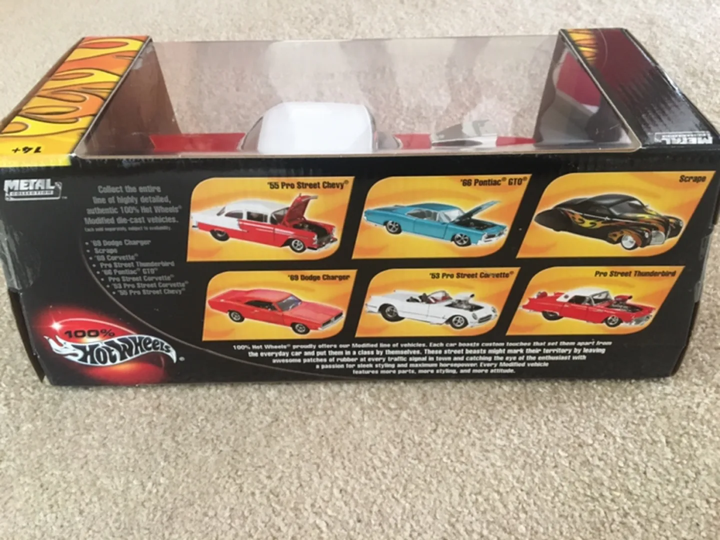 Hot Wheels 100% Metal Collection Pro Street Thunderbird 1:18 image indicator(2)