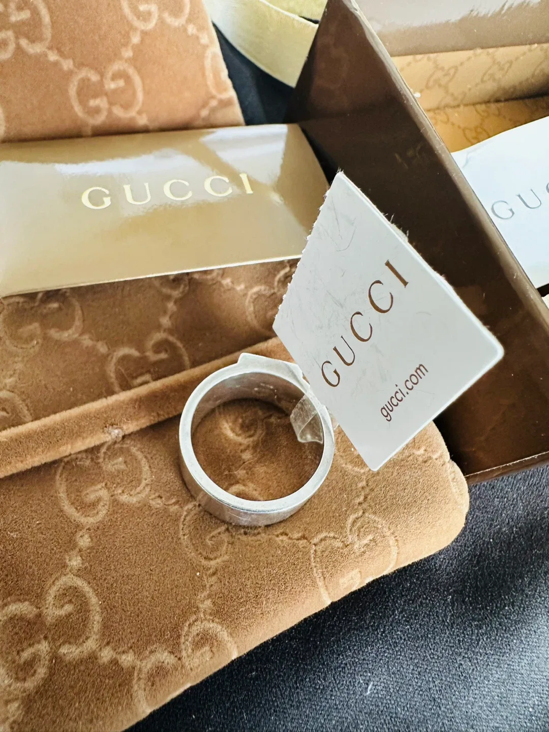 Gucci Silver Ring, size 7.5 -  $300