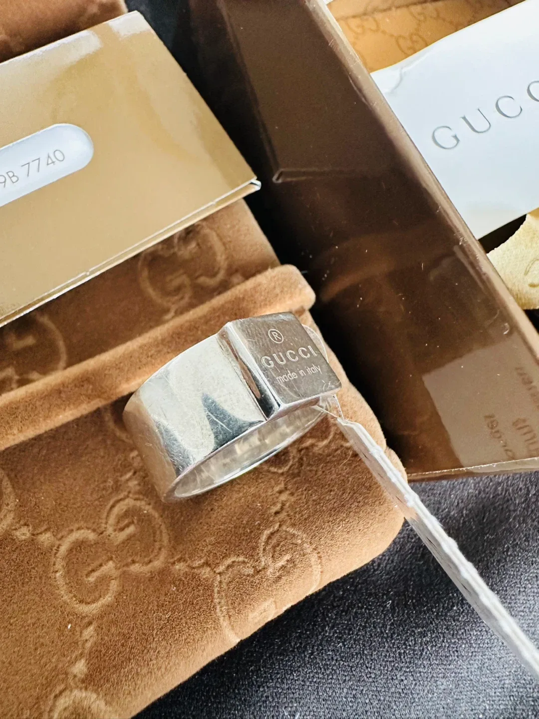 Gucci Silver Ring, size 7.5 -  $300 image indicator(2)