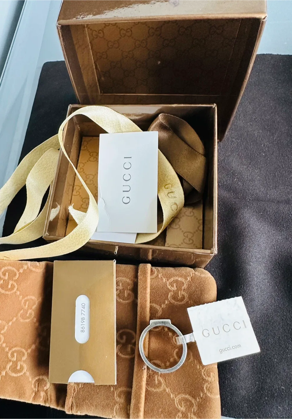 Gucci Silver Ring, size 7.5 -  $300 image indicator(5)