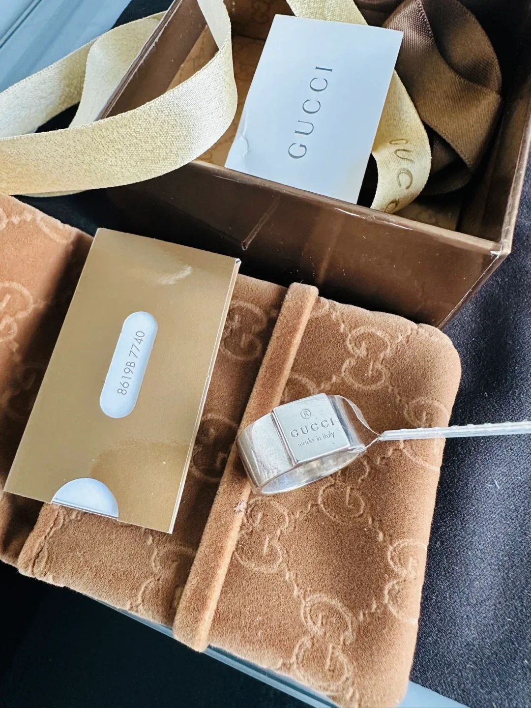 Gucci Silver Ring, size 7.5 -  $300 image indicator(4)