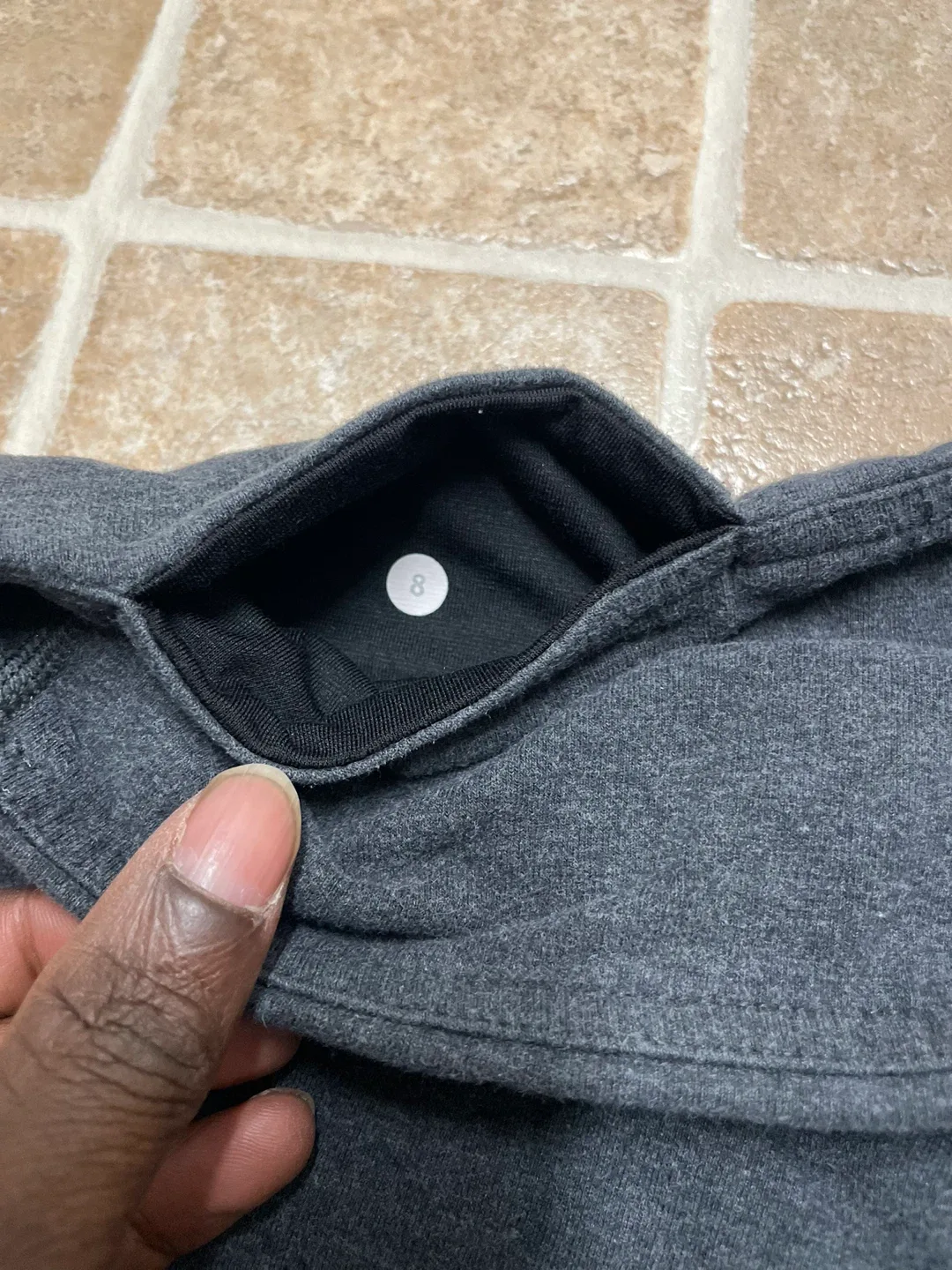 Lululemon Grey Leggings - Size 8 image indicator(3)