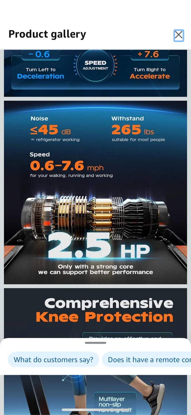 3-in-1 Under Desk Treadmill image indicator(5)